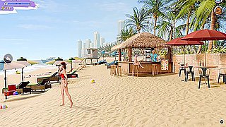 Complete Gameplay - Grand Tits Adventure, (last) With Car Toon