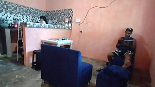 Disgusting Old Man Takes Advantage of the Employee's Innocence