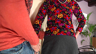 Granny Fucked My Boyfriend_scene 2 GILF Needs Young Cock