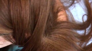 Family Strokes - red head porn