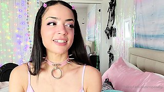 Hottest brunette solo webcam masturbation 2