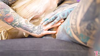 Shy Alt Girl Teen Tries First Anal with Tattooed Girl Doxy