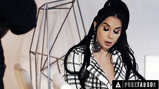 CEO Cherie DeVille and HR Joanna Angel Turn an Ambitious New Hire Into Their Fuck Toy