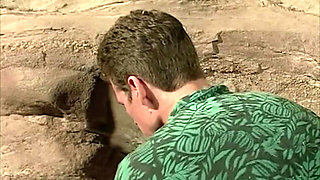 Blonde MILF Gets Her Pussy Drilled on Beach