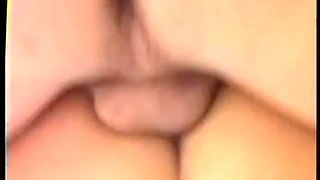 Hairy brunette babe gets plowed in her butt hole in close up