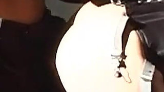 Black Slut in Sexy Lingerie Begs for a Big Black Cock