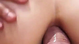 Sexy blonde MILF Louise fucked in the ass by affaire on the beach