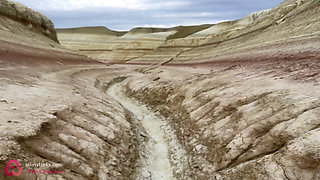 Public sex in nature! Fucked a blonde on a hiking trail! POV!