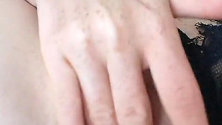 Close up Fingering Hairy Pussy