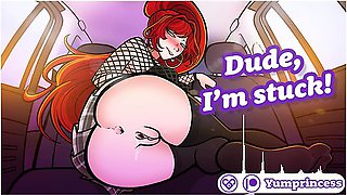 Car Toon In Audio Asmr Hot Goth Girl Stuck In The Backseat Hentai Roleplay Anal Friends To Lovers