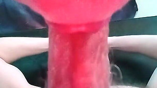 Cheating Neighbor Loves to Deepthroat and Get Cum on Her Face