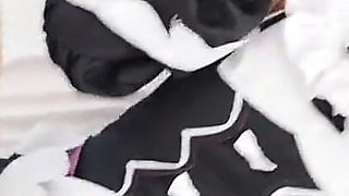 Japanese Anime Cosplay Rem -