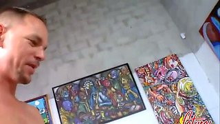 Inked Latina Slut Mason Gets Destroyed And Swallows Load