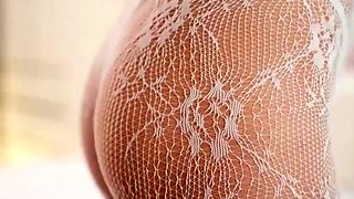 I Am So Perfect In White Lingerie