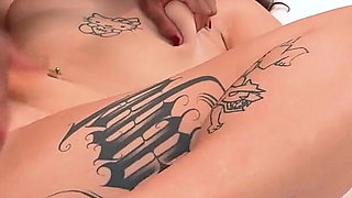 Gothic Slut Gorgeous Throws Herself Into the Anal Challenge - Serezade Gets a Giant Black Cock in Fakings Black Fix