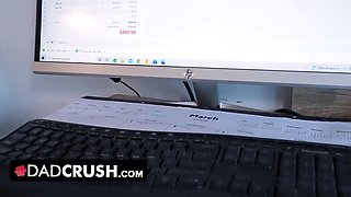 Dadcrush - sneaky Little Bitch Lilith Grace gets a slapping session for being disobedient