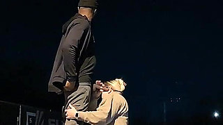 Thick BBW Wife Public Sex on a Chilly Morning! Badblondiemonroe