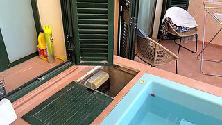 She Couldn't Pay the Pool Guy - so She Offered Something Else