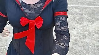Sissymandy Red Sailor Dress