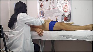 Patient Gets Hard-on From Nurse