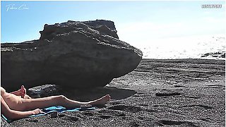 Beach Prank For Two Fit Girls: My Friend Fede Goes To The Beach With A Friend Of Hers And Arranges A Spicy Encounter With My Cock