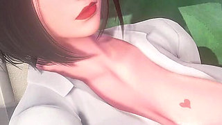 Murmur 12: Helen's Pussy Grind on Adam's Dick by Pool