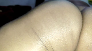 Stepdaughter's Short Hair Pussy Fucked in Cowgirl Style Hindi Audio Desi Indian Girl Show