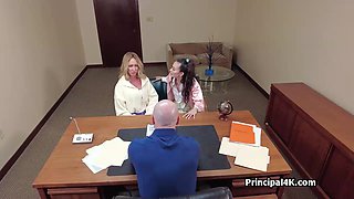 Making love fit mommy teacher and luscious coed