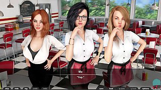 Stepdaughter serves up some dessert in this adult visual novel