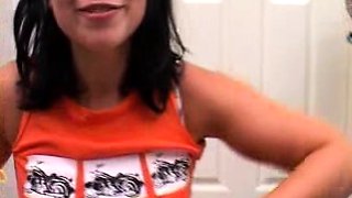 Bdsm bitch toys ass and pierced pussy in fetish hd solo