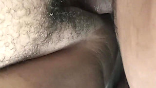 Fucking My Stepmom's Fat Pussy with Her Legs Open