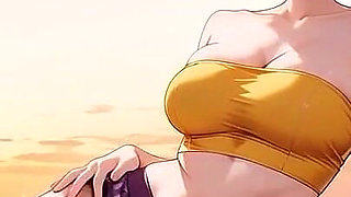 You’ll Never Guess How Deep This Redhead Hentai Babe Takes It at Sunset