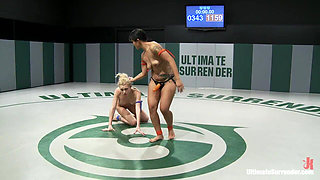 Sin Makes the Dragon Orgasm on the Mat Still Gets Her Ass Kick & Fucked Non-scritped Wrestling