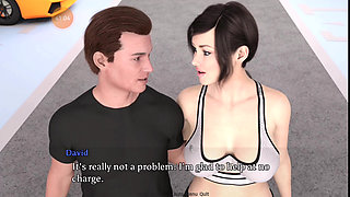 A Perfect Marriage #9 Alexa gave David a blowjob in his car