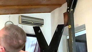 Pink Farty Day for Chair Slave - Bloated Miss Anna