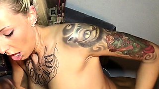 Petite blonde teen amateurs hardcore fun at home