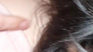 Late night balcony fuck session