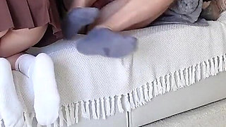 I Fuck My Stepbrother's Wife While He Plays a Video Game!