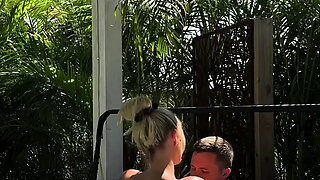 Sharnaxo Sex Tape In the Pool
