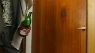 Busty MILF Pisses on a Pig's Face and Then Gets Ass Fucked and Creampied in Her Mouth