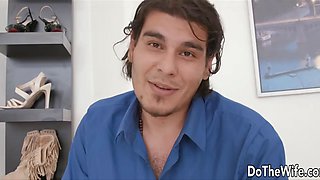 Hot Brunette Housewife Latoya Devi Gets Butt Fucked Then Creampied