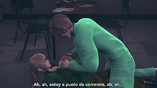 3D HENTAI - BUSTY MILITARY GIRL