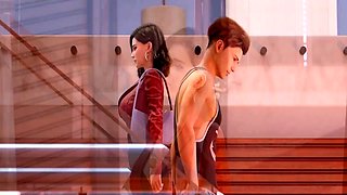 3d sex, talking, 3d animation