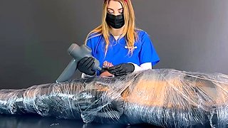 Kittybegood - Mistress KBG - Mummified Patient Gets Milked