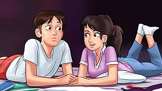 Hot Summer Time Saga - 3D Cartoon Sex Game with Big Moms