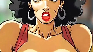 Slutty American MILF 3: All the Married Sluts Do It While the Husbands Are at Work Cartoon Animation