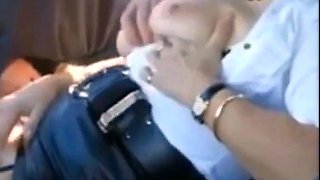 French Amateur Shows Off in Car