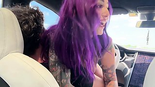 Squirting Goth Riding Fuck
