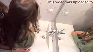 Scarlett & Chanel: Amateur Latina Lesbos at Family Party