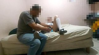 Stunning Mexican Coed Has Passionate Encounter with Her Neighbor, Featuring a Young Latina Student from Sinaloa, Authentic Amateur Action